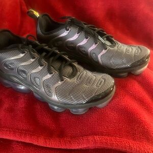 Nike Black and White Air Vapormax Plus
